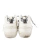 Golden Goose Leather Distressed Accents Sneakers