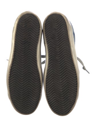 Golden Goose Denim Printed Sneakers