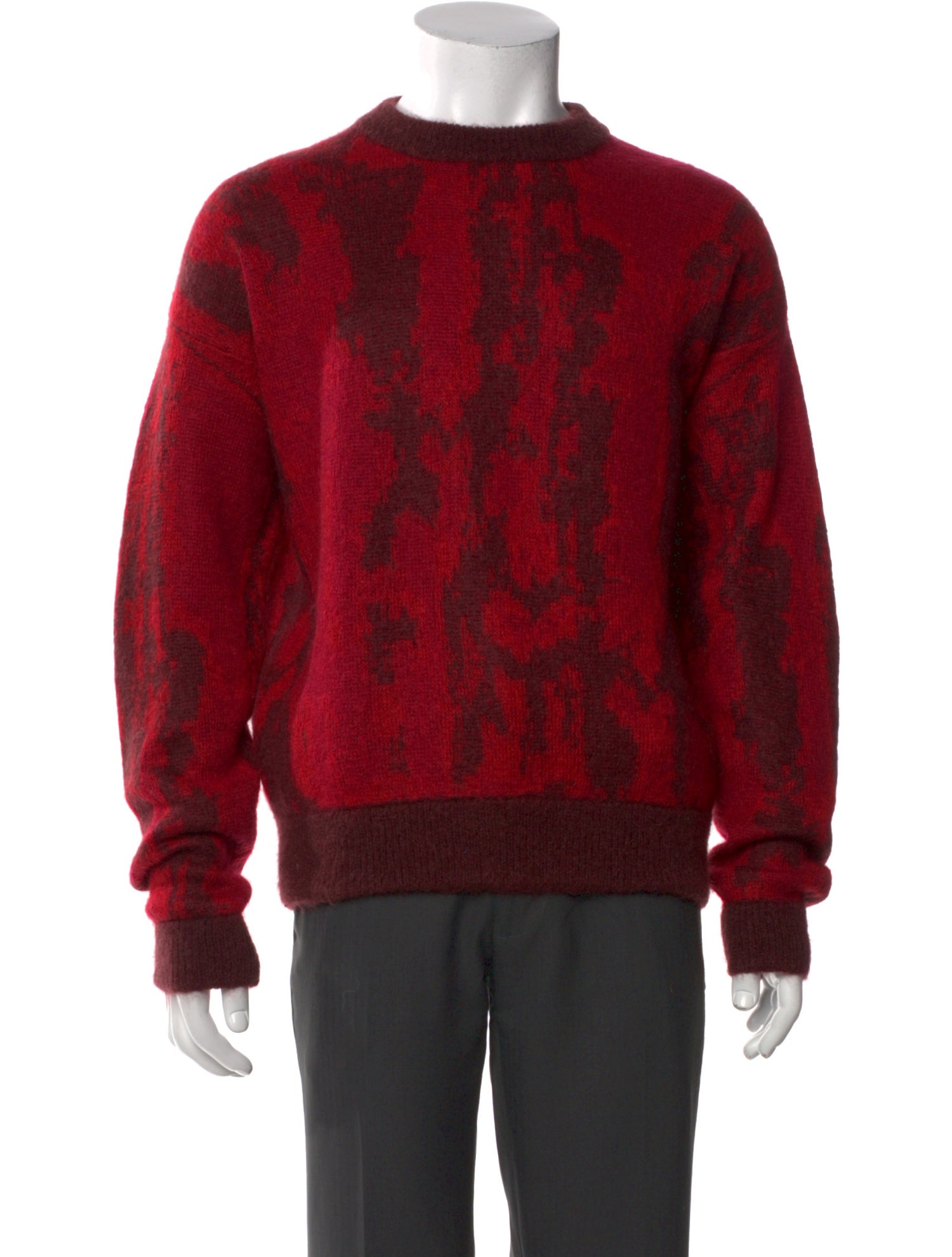 Golden Goose Mohair Printed Pullover