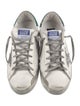 Golden Goose Leather Printed Sneakers