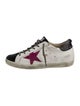 Golden Goose Leather Printed Sneakers