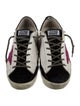 Golden Goose Leather Printed Sneakers