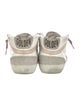 Golden Goose Leather Colorblock Pattern Sneakers