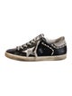 Golden Goose Leather Printed Sneakers