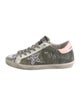 Golden Goose Glitter Printed Sneakers
