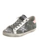 Golden Goose Glitter Printed Sneakers