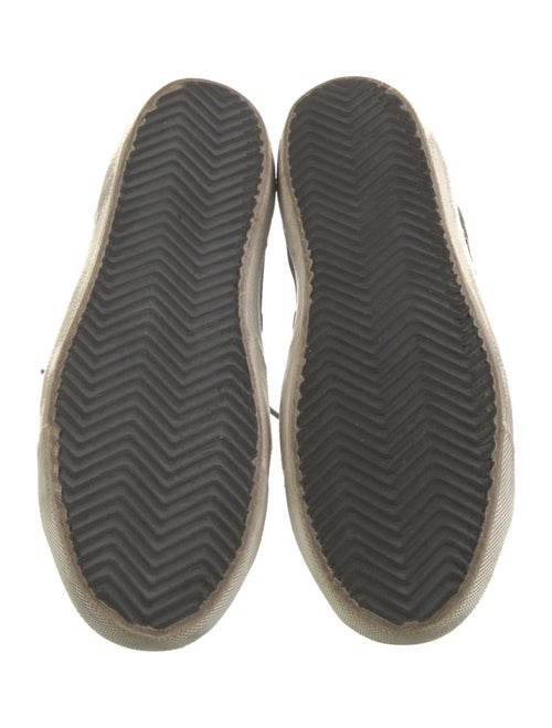 Golden Goose Glitter Printed Sneakers