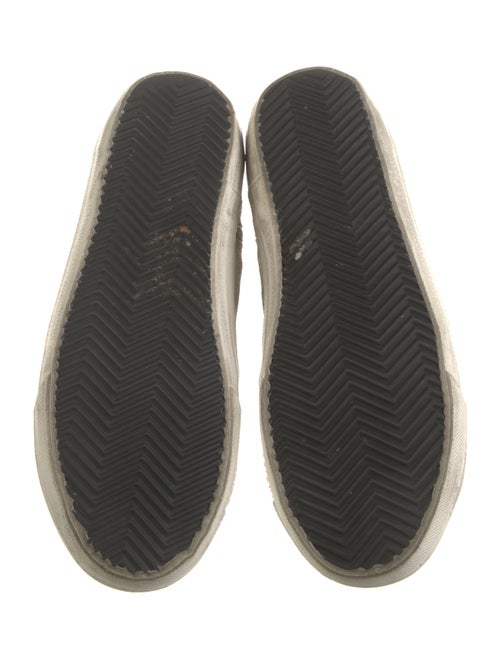 Golden Goose Suede Animal Print Sneakers