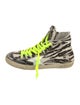 Golden Goose Ponyhair Animal Print Sneakers