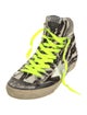 Golden Goose Ponyhair Animal Print Sneakers