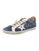 Golden Goose Denim Printed Sneakers