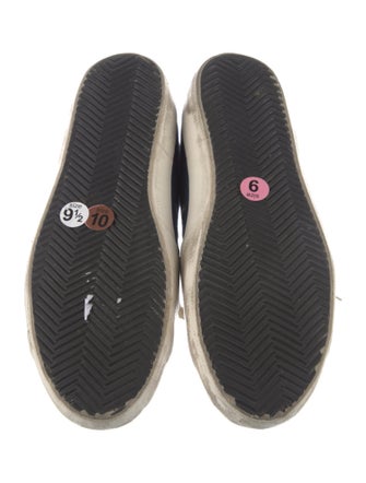Golden Goose Denim Printed Sneakers