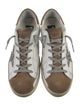 Golden Goose Leather Printed Sneakers