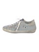 Golden Goose Denim Printed Sneakers