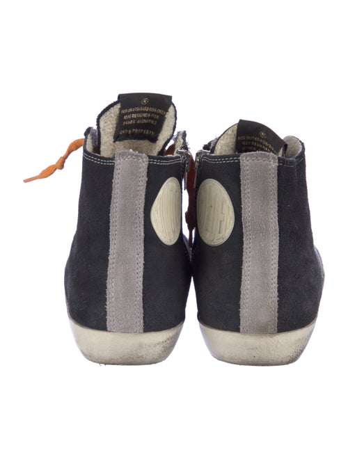 Golden Goose Suede Distressed Accents Sneakers