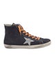 Golden Goose Suede Distressed Accents Sneakers