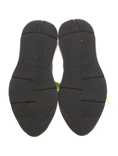 Golden Goose Suede Leather Trim Embellishment Sneakers