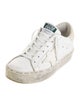 Golden Goose Leather Distressed Accents Sneakers