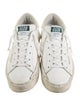 Golden Goose Leather Distressed Accents Sneakers