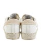 Golden Goose Leather Distressed Accents Sneakers