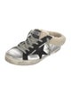 Golden Goose Leather Colorblock Pattern Sneakers