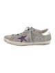 Golden Goose Suede Printed Sneakers