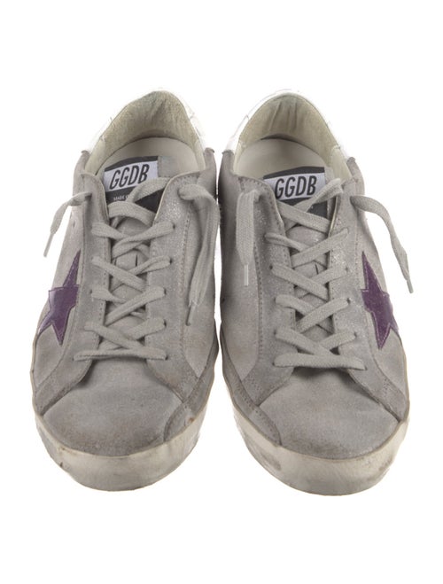 Golden Goose Suede Printed Sneakers