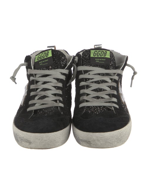 Golden Goose Glitter Printed Sneakers