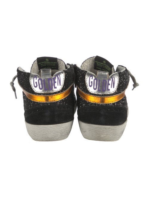Golden Goose Glitter Printed Sneakers