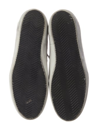 Golden Goose Glitter Distressed Accents Sneakers