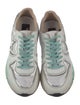 Golden Goose Leather Graphic Print Athletic Sneakers