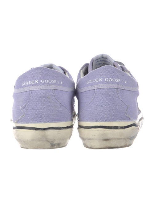 Golden Goose Suede Distressed Accents Sneakers