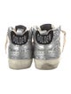 Golden Goose Glitter Printed Sneakers