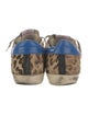 Golden Goose Ponyhair Animal Print Sneakers