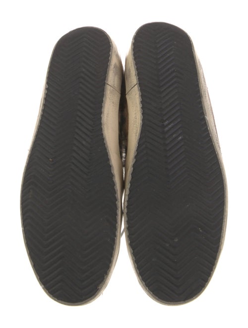 Golden Goose Ponyhair Animal Print Sneakers