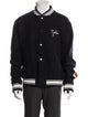 Golden Goose Virgin Wool Striped Varsity Jacket