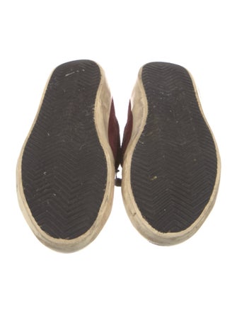 Golden Goose Suede Distressed Accents Sneakers