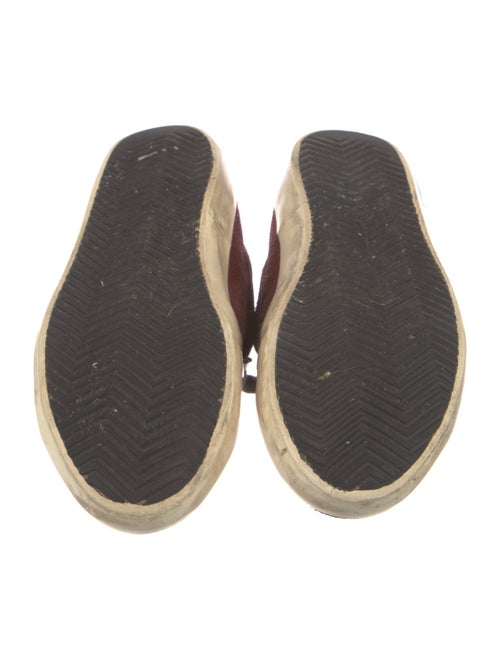 Golden Goose Suede Distressed Accents Sneakers