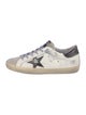Golden Goose Leather Printed Sneakers