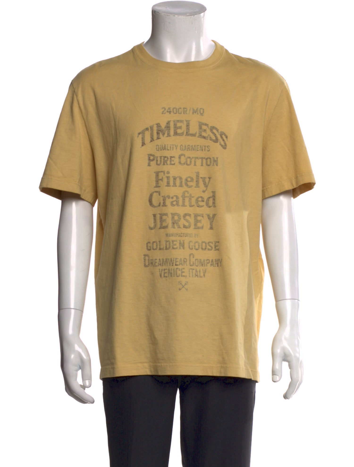 Golden Goose Graphic Print Crew Neck T-Shirt