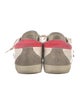Golden Goose Leather Printed Sneakers