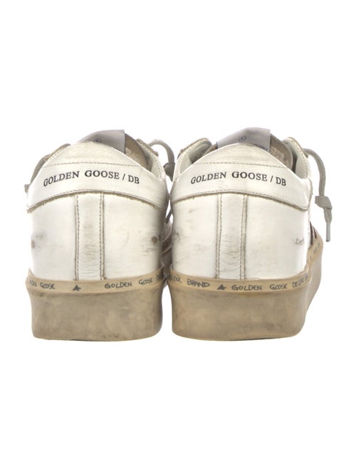 Golden Goose Leather Distressed Accents Sneakers