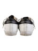 Golden Goose Leather Printed Sneakers