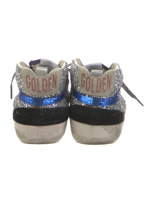 Golden Goose Glitter Printed Sneakers