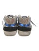 Golden Goose Glitter Printed Sneakers