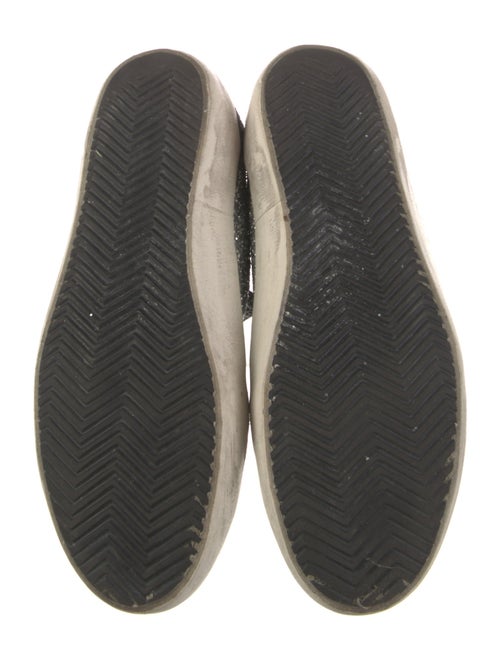 Golden Goose Glitter Printed Sneakers