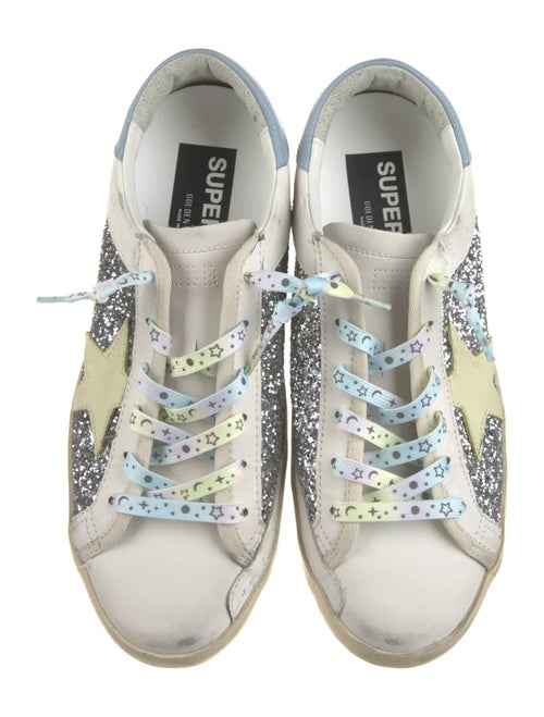 Golden Goose Glitter Glitter Accents Sneakers