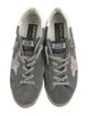 Golden Goose Suede Glitter Accents Sneakers