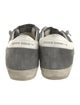 Golden Goose Suede Glitter Accents Sneakers