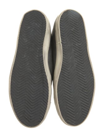 Golden Goose Suede Glitter Accents Sneakers